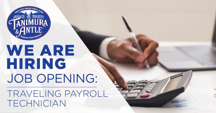2022_0307_TA LinkedIn Job Opening Graphic Traveling Payroll Technician