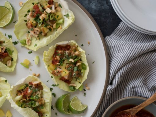 Artisan Dew Drop Thai Chicken Cups